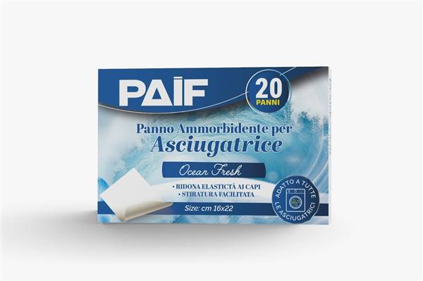PAIF FOGLI ASCIUGATRICE 20PZ OCEANO 