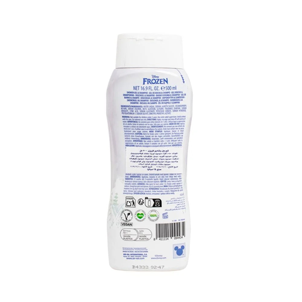 DISNEY BAGNO DOCCIA FROZEN 500ML 