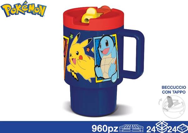 EOL BORRACCIA SPORT TAZZA 530ML POKEMON 