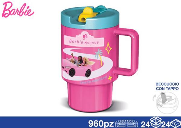 EOL BORRACCIA SPORT TAZZA 530ML BARBIE 