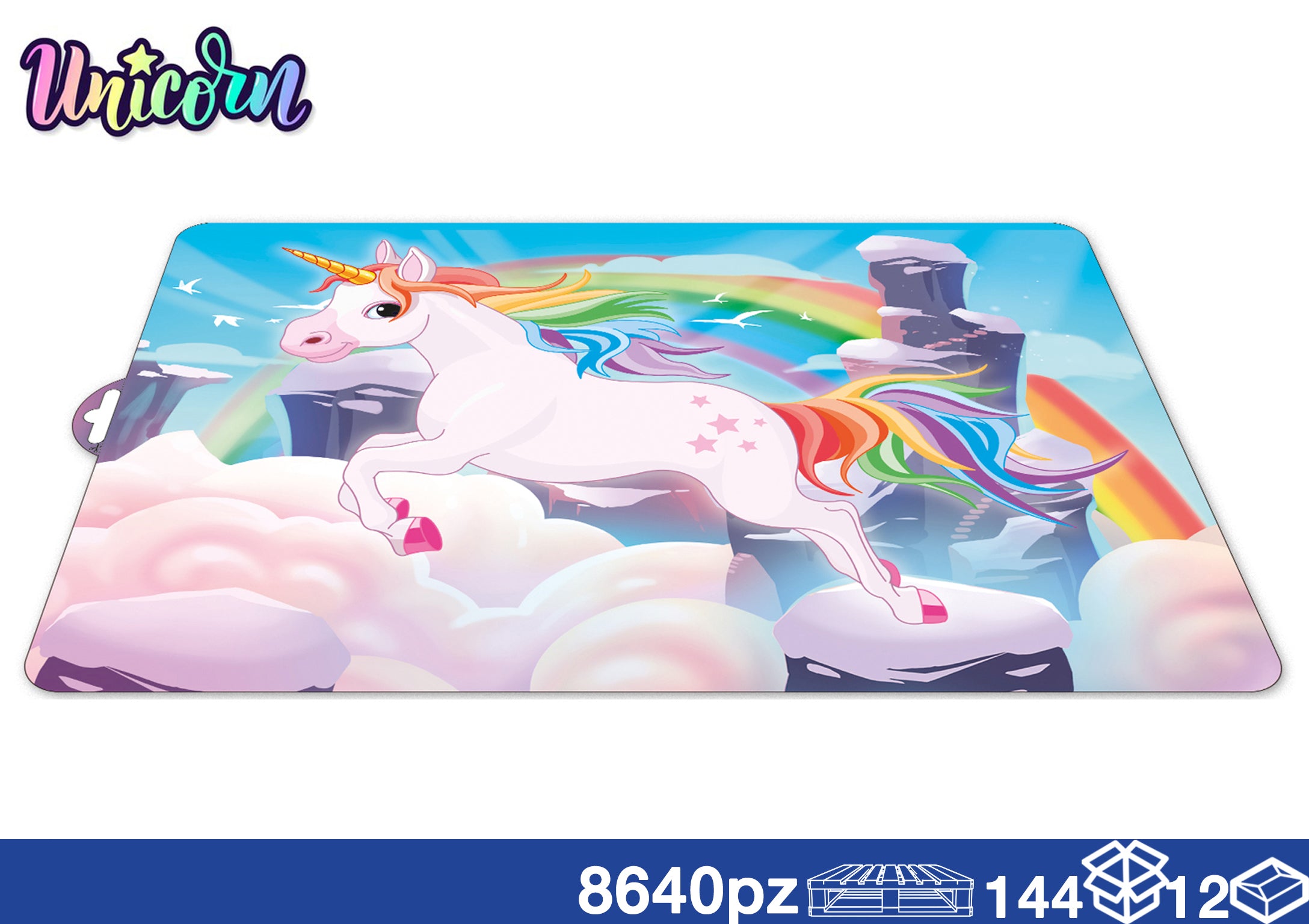 EOL FOOD TOVAGLIETTA 43X28 UNICORN