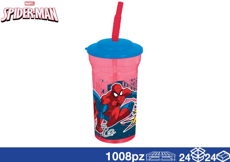EOL BICCHIERE BIMBI C/CANN 460ML SPIDERM