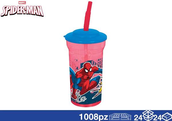 EOL BICCHIERE BIMBI C/CANN 460ML SPIDERM 