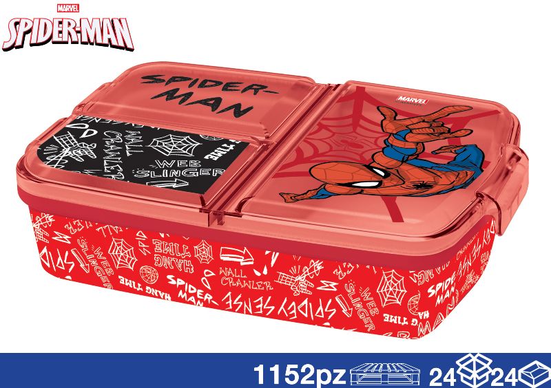 EOL FOOD PORTAPRANZO 17X19X7 SPIDERMAN