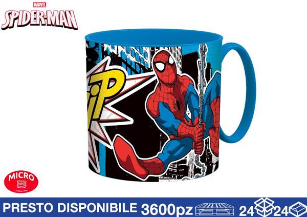 EOL TAZZA 265ML MICRO SPIDERMAN 