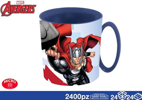 EOL TAZZA 350ML MICRO AVENGERS 