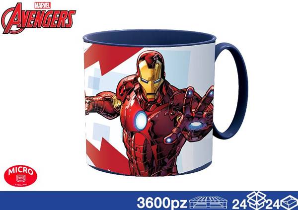EOL TAZZA 265ML MICRO AVENGERS 