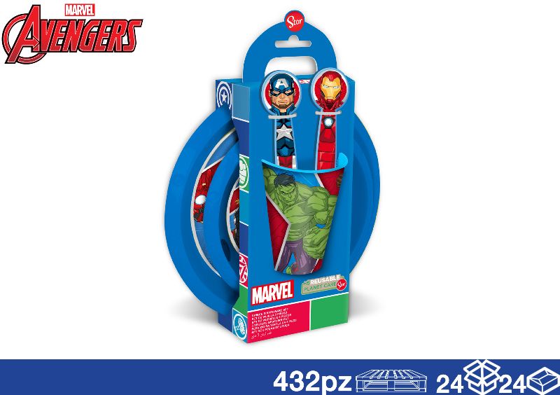 EOL SET PAPPA 5PZ AVENGERS