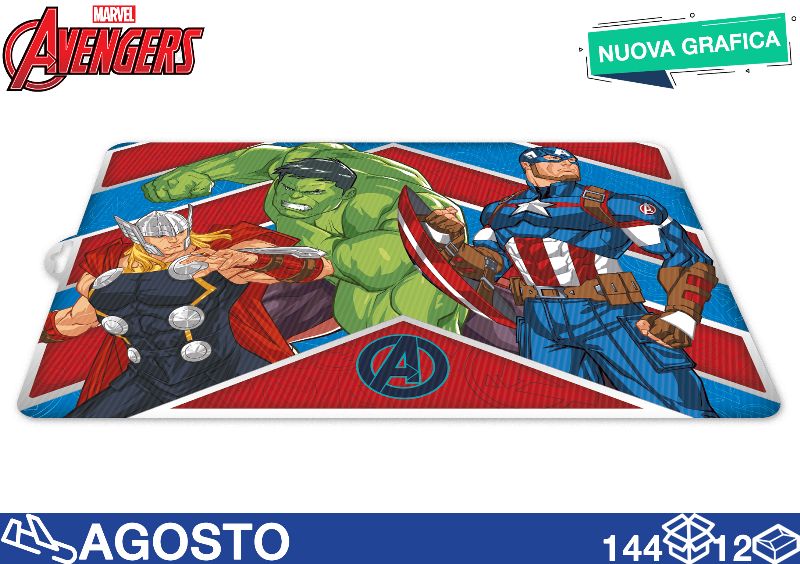 EOL FOOD TOVAGLIETTA 43X28 AVENGERS