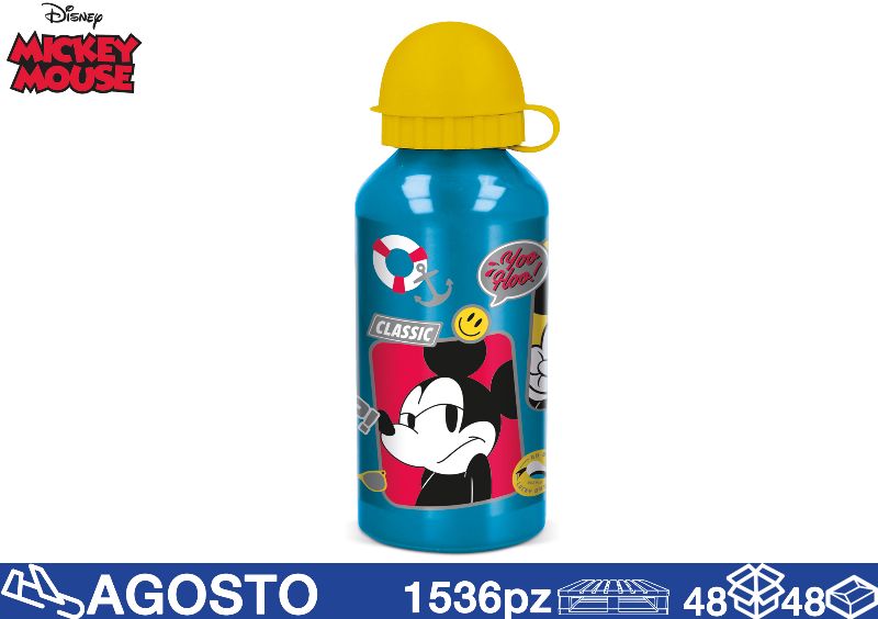 EOL BORRACCIA ALLUMINIO 400ML MICKEY
