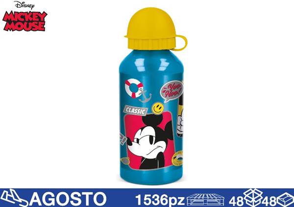 EOL BORRACCIA ALLUMINIO 400ML MICKEY 