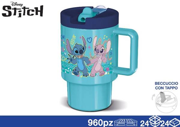 EOL BORRACCIA SPORT TAZZA 530ML STITCH 