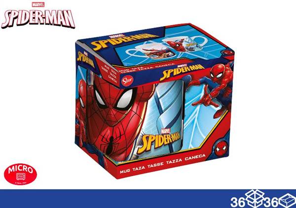 EOL TAZZA CERAMICA 240ML SPIDERMAN DISNEY