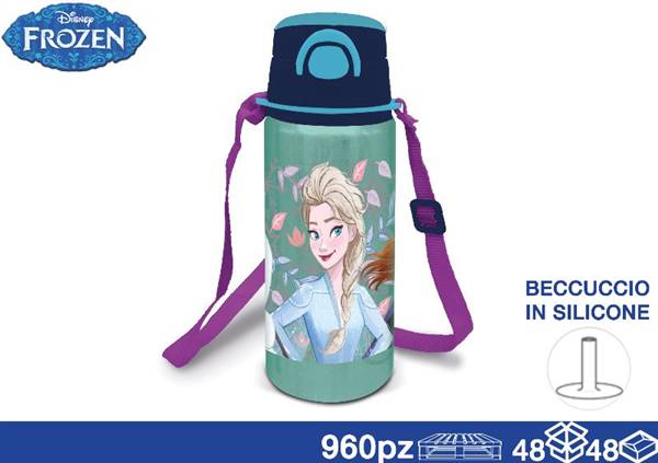 EOL BORRACCIA ALLUMINIO 730ML FROZEN CON TRACOLLA