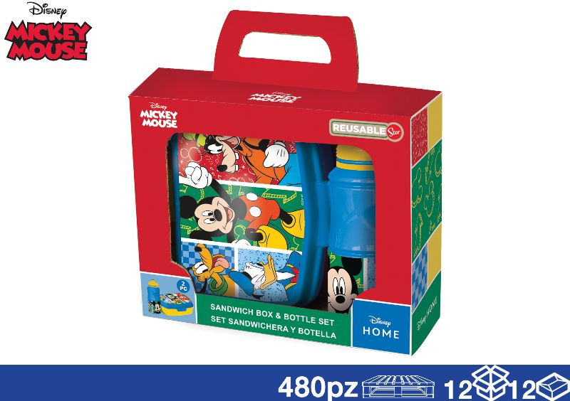 EOL BORRACCIA + PORTAPRANZO MICKEY