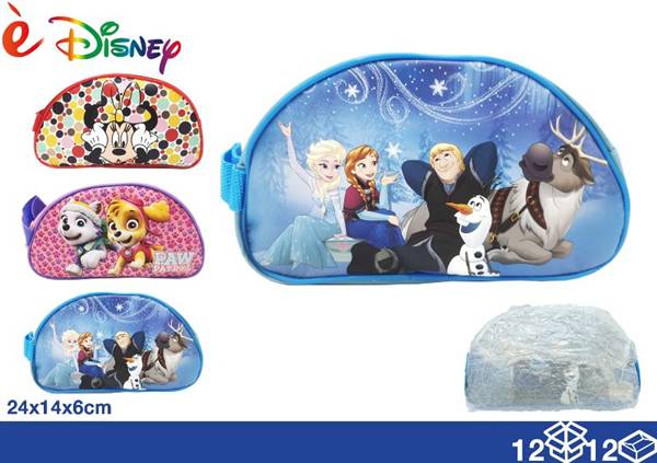 DISNEY ASTUCCIO PORTACOLORI 24X14X6 ASS 