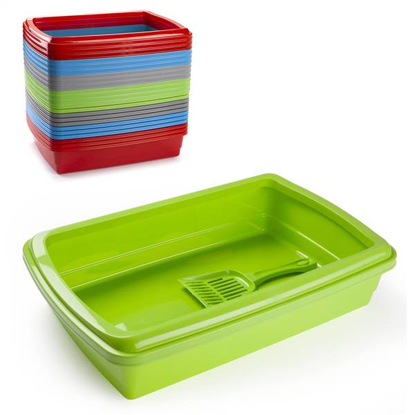 PLASTICFORTE LETTIERA PER GATTI CON PAL 