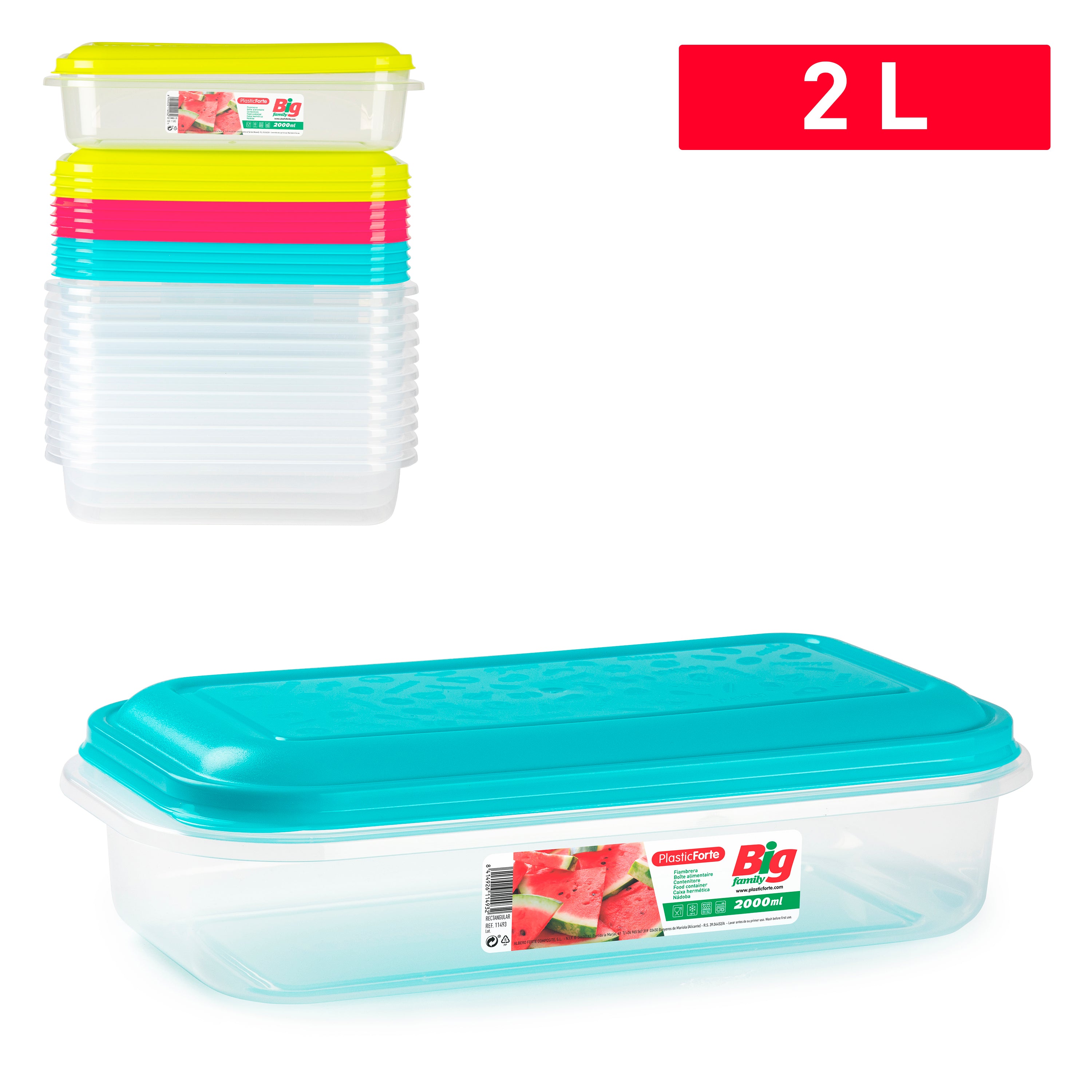 PLASTICFORTE CONTENITORE BIG 2LT