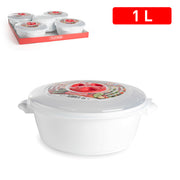 PLASTICFORTE CONTENITORE MICROONDE 1L