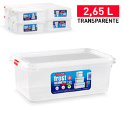 PLASTICFORTE CONTEN FROST N°4 2,65LT RET ALTO TRASPARENTE