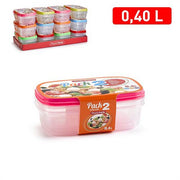 PLASTICFORTE CONTENITORI 2PZ 0,4LT 