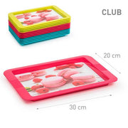 PLASTICFORTE VASSOIO CLUB 30X20CM 