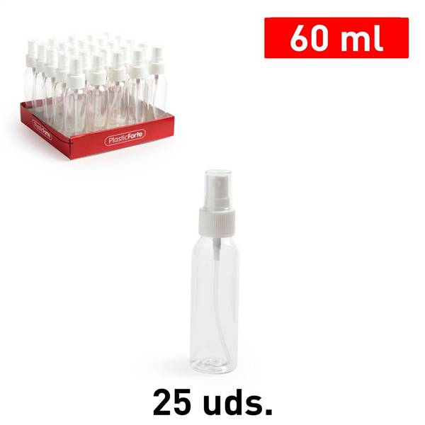 PLASTICFORTE BOTTIGLIA A SPRUZZO 60ML 