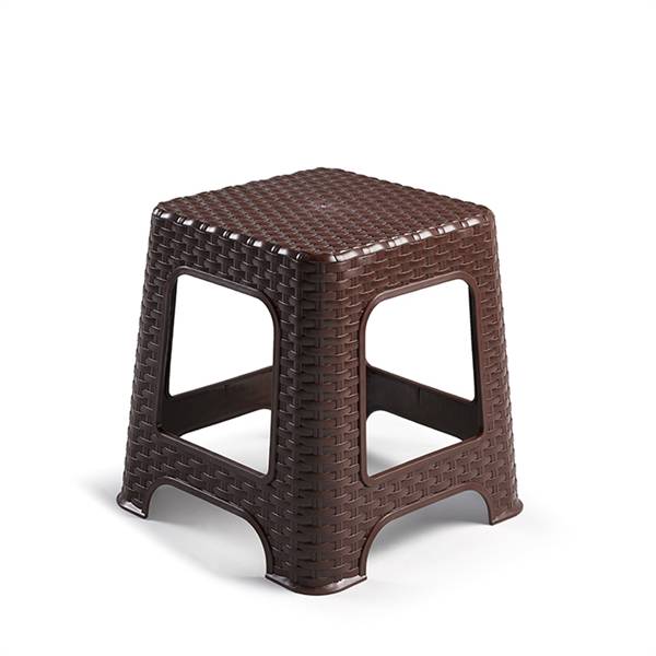 PLASTICFORTE SGABELLO RATTAN WENGUE PICC 