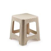 PLASTICFORTE SGABELLO RATTAN MARRONE PIC 