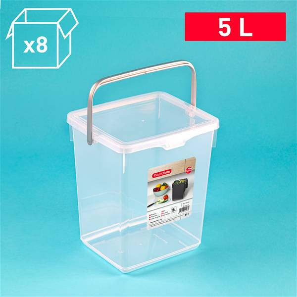 PLASTICFORTE ECOBOX 5L TRASPARENTE 