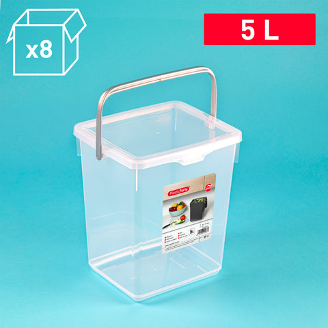 PLASTICFORTE ECOBOX 5L TRASPARENTE - Infinity Home Store