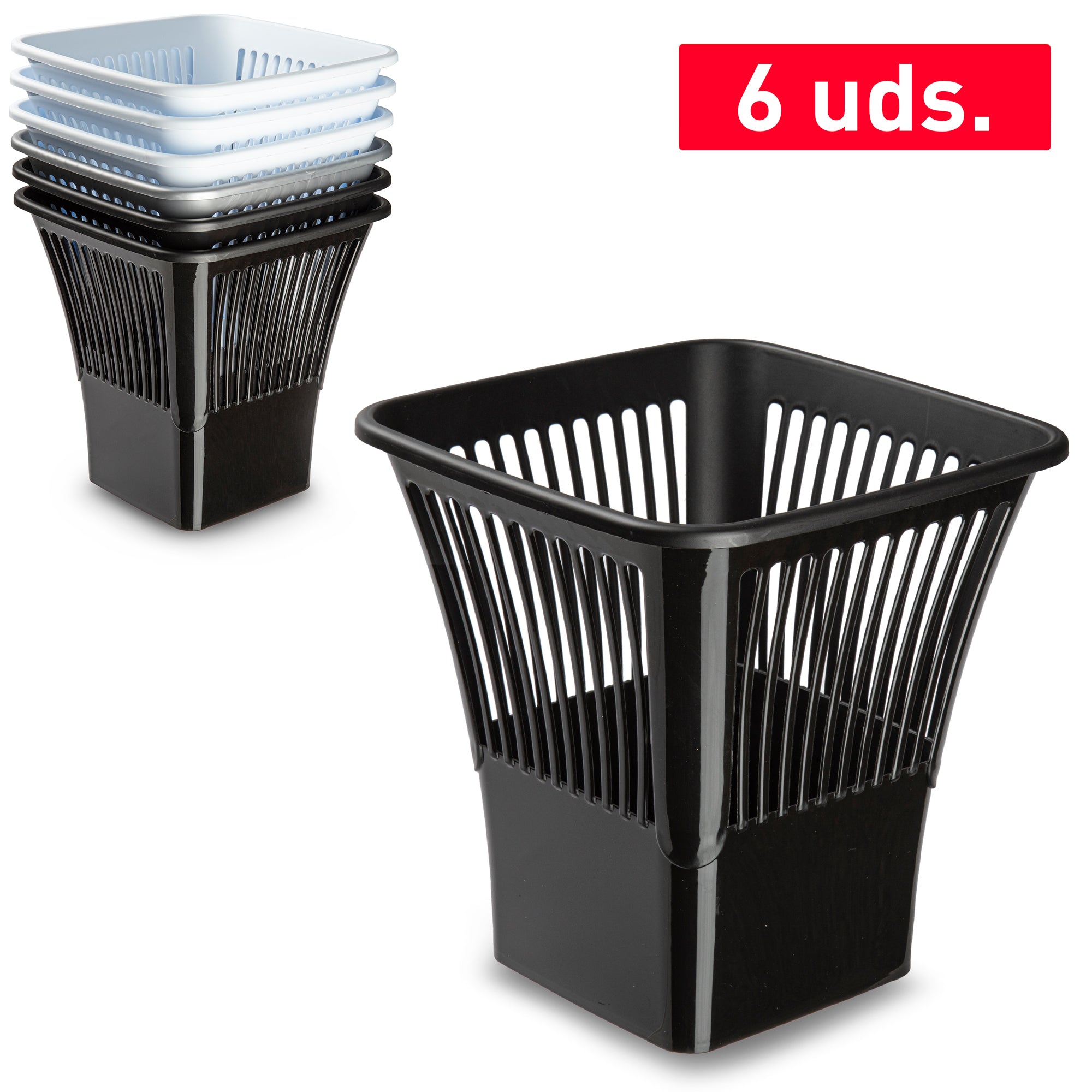 PLASTICFORTE PATTUMIERA QUADRATA SURT