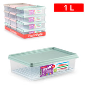 PLASTICFORTE CONTEN FRESH C/GRIGLIA 1LT SURT VRM