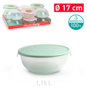 PLASTICFORTE CIOTOLA CON COPERCHIO CM.17