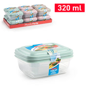 PLASTICFORTE SET 2 CONTENITORI 320ML SURT VRM