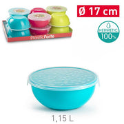 PLASTICFORTE CIOTOLA CON COPERCHIO 17CM SURT CLASSIC COMBI