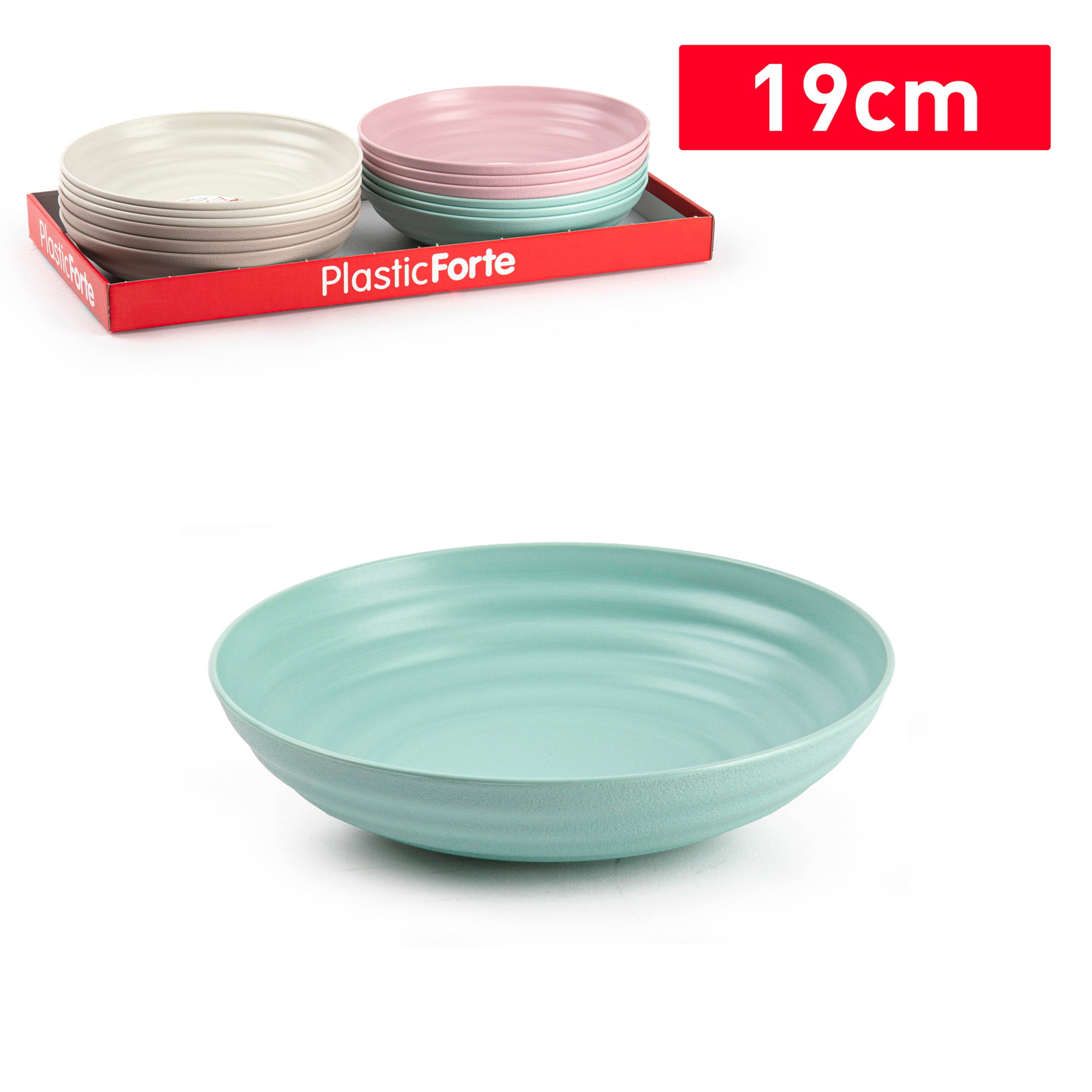 PLASTICFORTE PIATTO FONDO CLASSIC 19CM