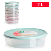 PLASTICFORTE CONTENITORE FRITTATA 2LT SURT VRM
