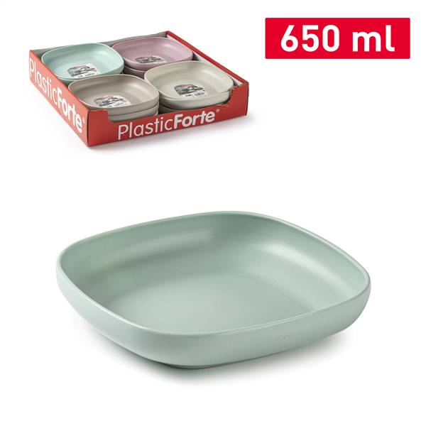 PLASTICFORTE PIATTO STILO 17CM 