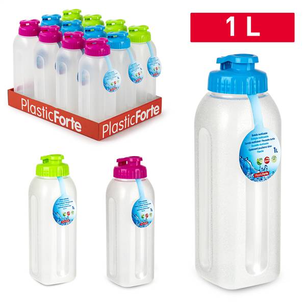 PLASTICFORTE BOTTIGLIA TANK 1L 
