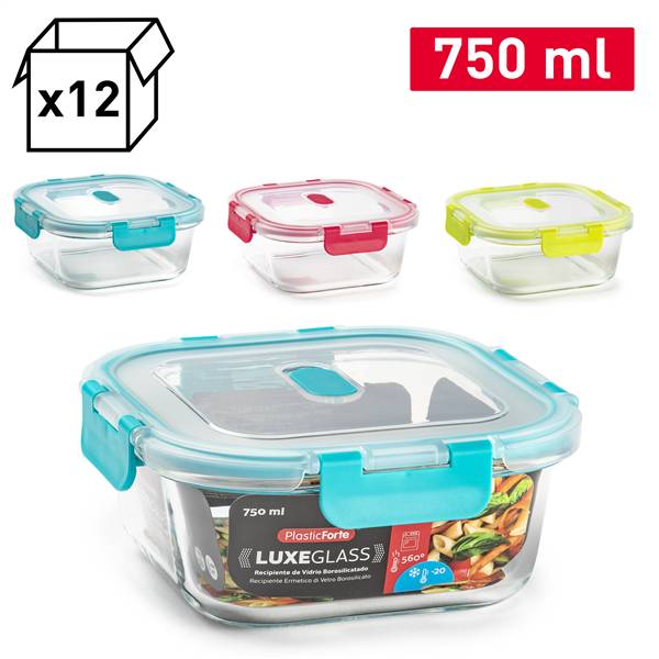 PLASTICFORTE CONTENITORE VETRO 750ML 