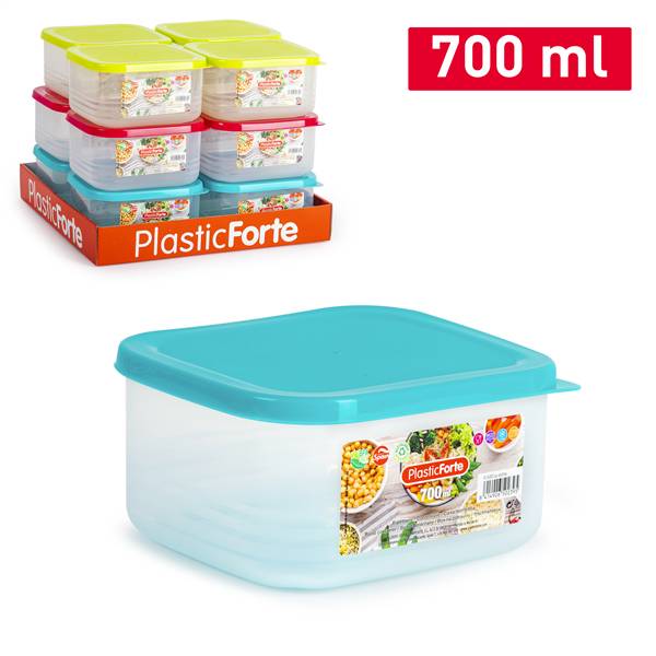 PLASTICFORTE CONTENITORE BENTO 700ML QUA 