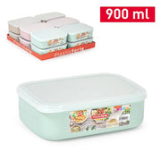 PLASTICFORTE CONTENITORE BENTO 900ML RET SURT VRM COMBI