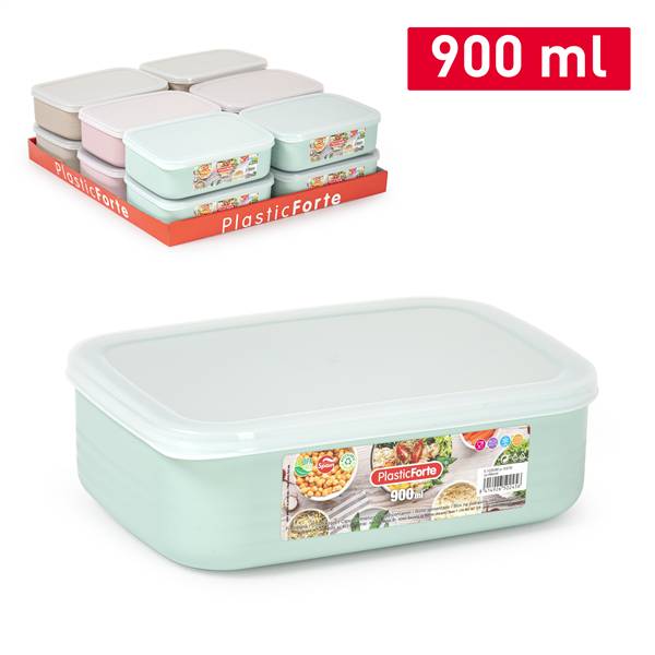 PLASTICFORTE CONTENITORE BENTO 900ML RET SURT VRM COMBI