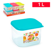 PLASTICFORTE CONTEN BENTO QUADRATO 1LT