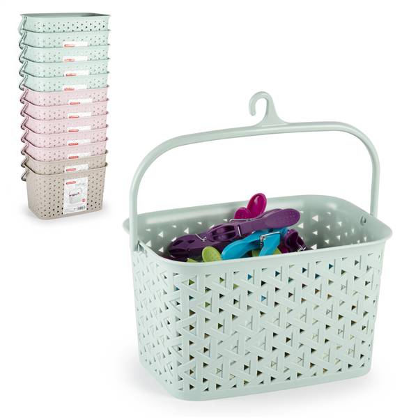 PLASTICFORTE CESTELLO PER MOLLETTE NATUR 