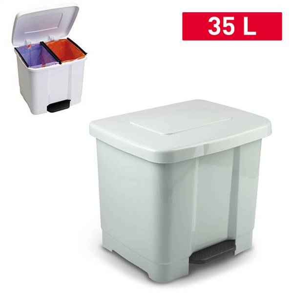 PLASTICFORTE SECCHIO PATTUMIERA VERD 35L