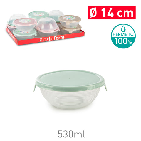 PLASTICFORTE CIOTOLA CON COPERCHIO CM.14 - Infinity Home Store