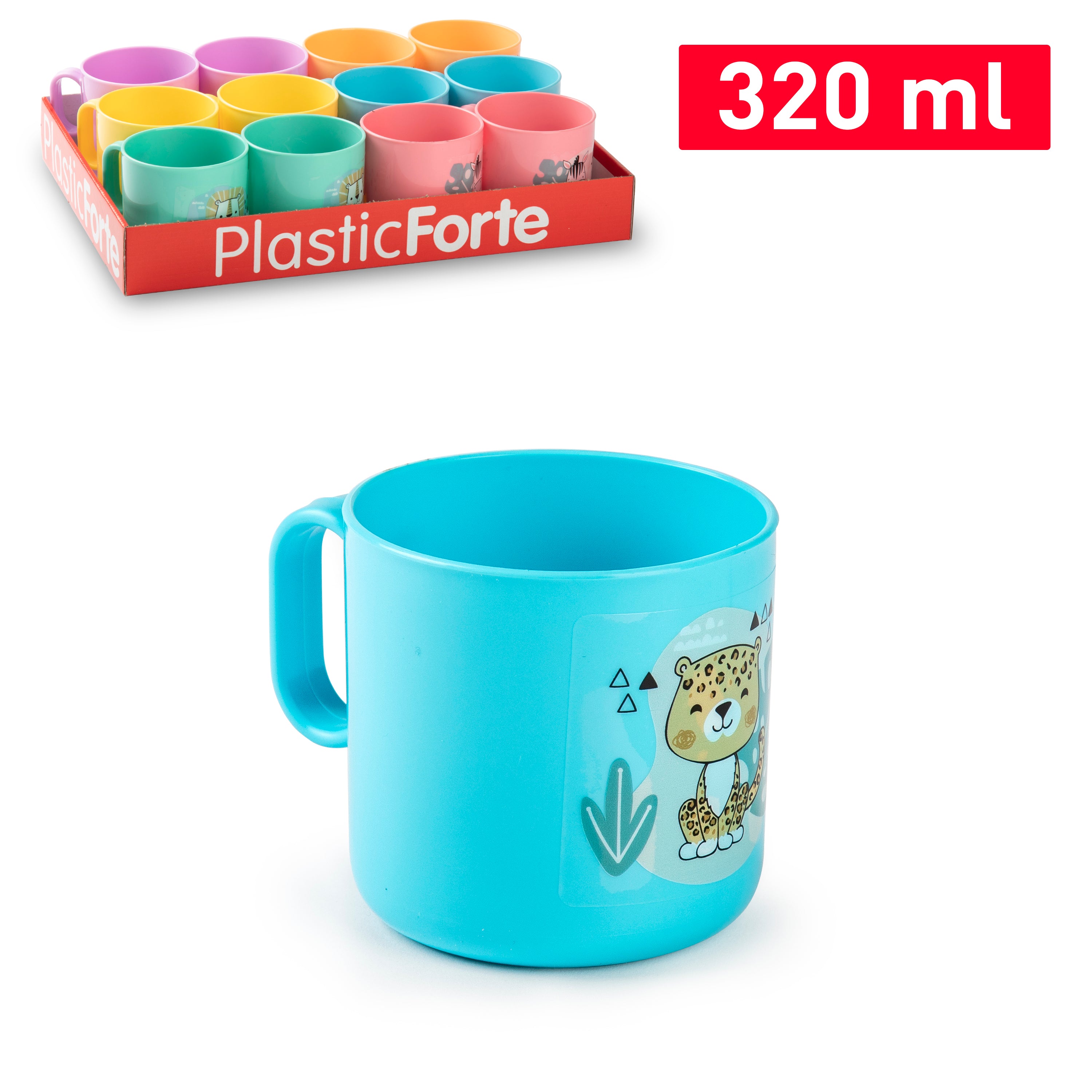 PLASTICFORTE TAZZA DINO SWEET