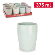 PLASTICFORTE BICCHIERE STILO 375ML SURT VRM